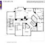 Chablis-B Upper Level Floor Plan