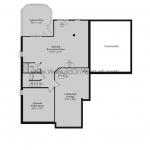 Stanley Martin Custom Homes | Braxton Lower Level Optional Floor Plan