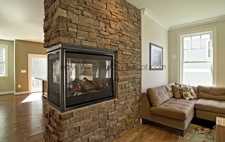 Stanley Martin Custom Homes | Brierly Fireplace