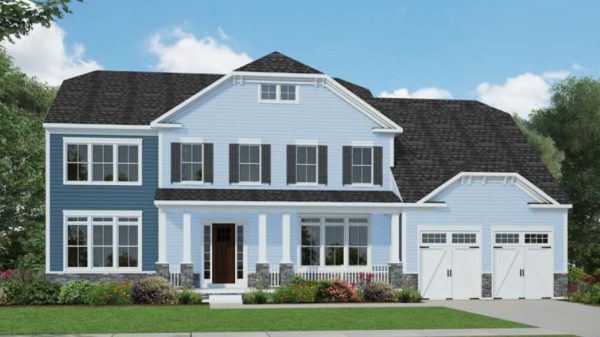 Stanley Martin Custom Homes can build a Bailey Model on your lot in Northern Virginia or Montgomery County, MD.