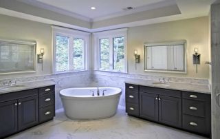 Build a Custom Home On Your Lot in Virginia | Gainsborough Modified Model Bath from Stanley Martin Custom Homes