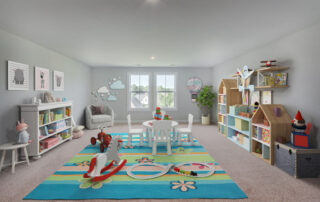 CVL PH Jackson II Virtual Stage Loft Flex Room Playroom | Stanley Martin Custom Homes
