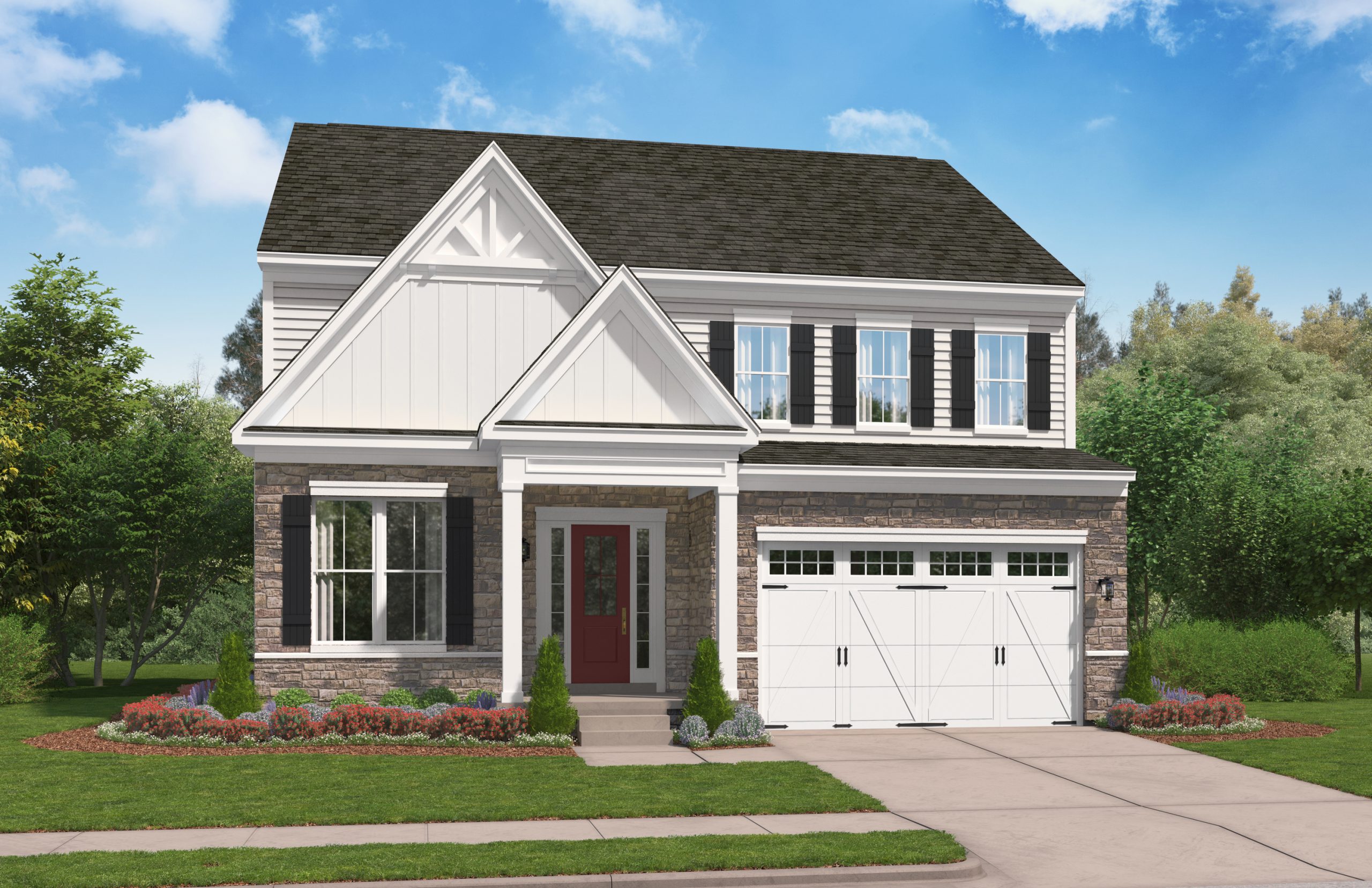 Stanley Martin Custom Homes can build a Sienna Model on your lot in Northern Virginia or Montgomery County, Maryland.