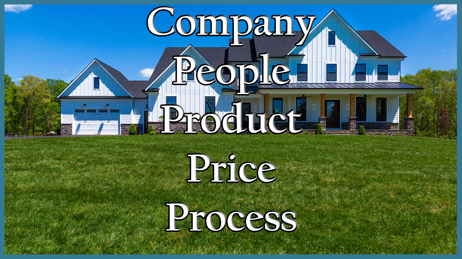 Company People Product Price Process